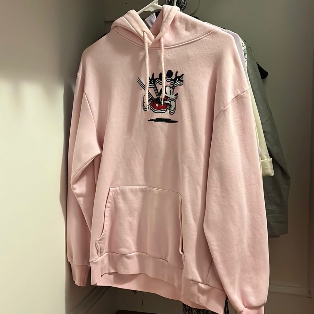 Pink Disney hoodie